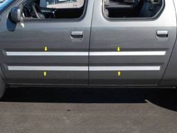 HONDA RIDGELINE 4dr QAA Stainless 8pcs Rocker Panel Trim TH25240