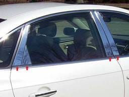 Fits Hyundai AZERA 4dr QAA Stainless 8pcs Pillar Trim PP26357