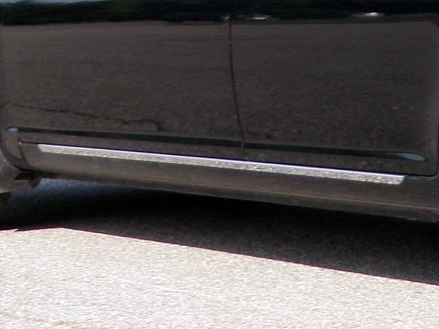 Fits Hyundai ACCENT 4dr QAA Stainless 2pcs Rocker Panel Trim TH27365