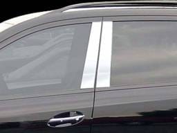 MERCEDES ML CLASS 4dr QAA Stainless 4pcs Pillar Trim PP26065
