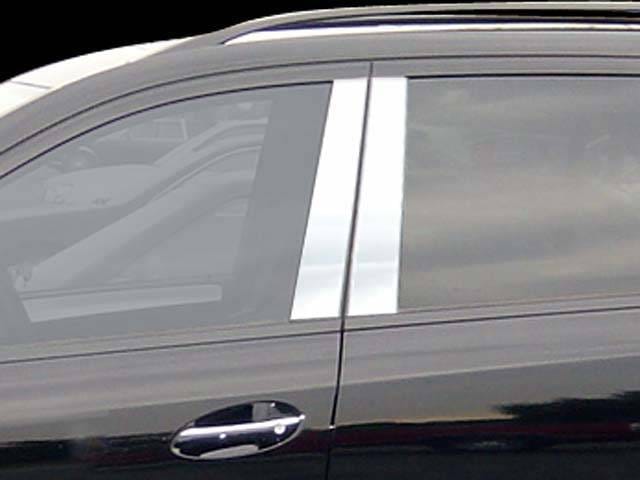 MERCEDES ML CLASS 4dr QAA Stainless 4pcs Pillar Trim PP26065