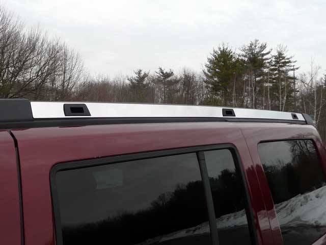 JEEP COMMANDER 4dr QAA Stainless 2pcs Roof Rack Accent RR46096