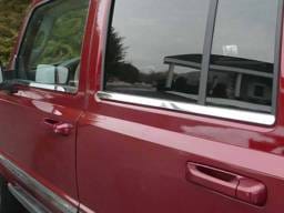 JEEP COMMANDER 4dr QAA Stainless 4pcs Window Sill Accent WS46095