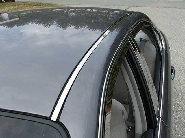 KIA OPTIMA 4dr QAA Stainless 2pcs Roof Insert RI27805