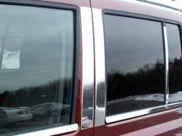 JEEP COMMANDER 4dr QAA Stainless 6pcs Pillar Trim PP46096