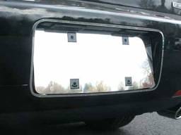 LINCOLN ZEPHYR 4dr QAA Stainless 2pcs License Plate Surround LPS46630