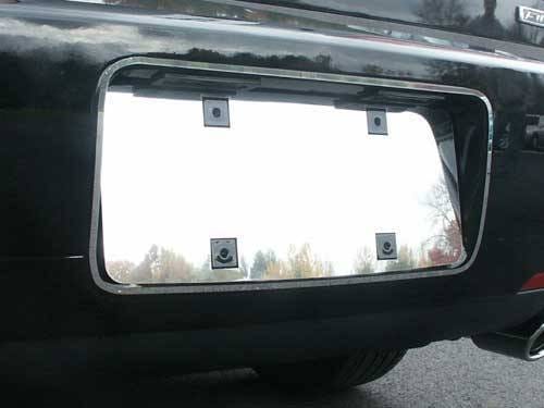 LINCOLN ZEPHYR 4dr QAA Stainless 2pcs License Plate Surround LPS46630