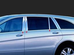 MERCEDES R CLASS 4dr QAA Stainless 6pcs Pillar Trim PP26071