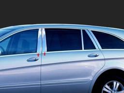MERCEDES R CLASS 4dr QAA Stainless 4pcs Pillar Trim PP26070