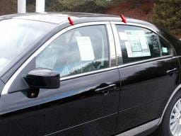 MERCURY MILAN 4dr QAA Stainless 4pcs Window Accent Package WP46475