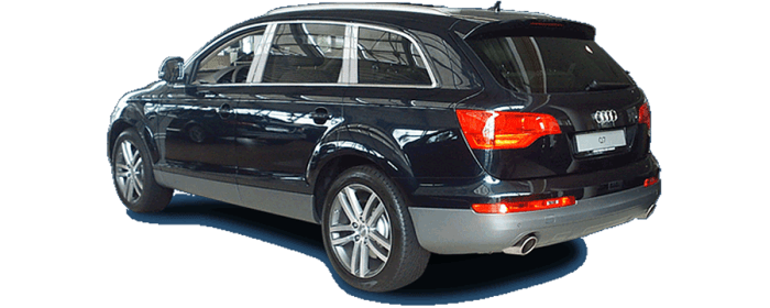 AUDI Q7 4dr QAA Stainless 10pcs Pillar Trim PP27615 thumbnail 2