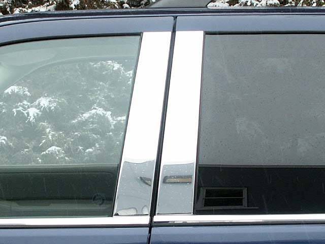 FORD EXPLORER SPORT TRAC 4dr QAA Stainless 4pcs Pillar Trim PP42641 thumbnail 5