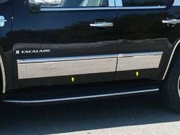 CADILLAC ESCALADE 4dr QAA Stainless 4pcs Rocker Panel Trim TH47255