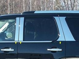 CADILLAC ESCALADE 4dr QAA Stainless 6pcs Pillar Trim PP47256