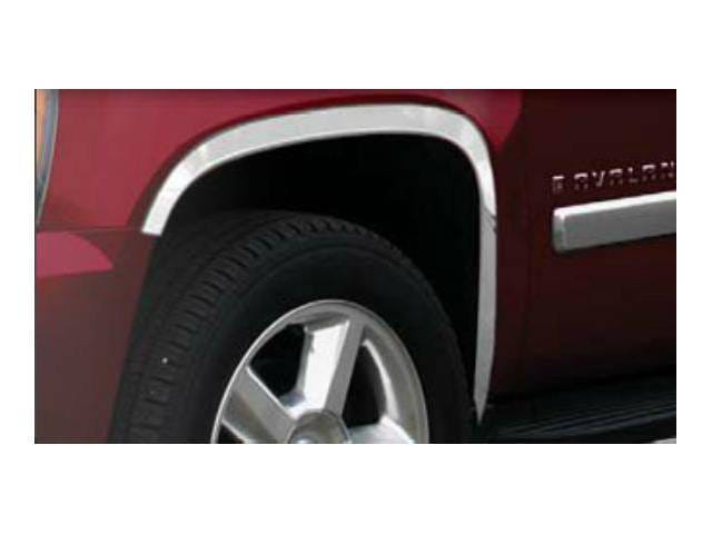 GMC YUKON 4dr QAA Molded Stainless 4pcs Wheel Well Fender Trim WZ47186