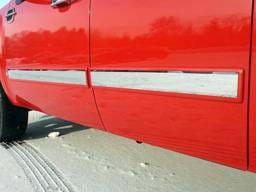 CHEVROLET SILVERADO Extra Cab QAA Stainless 4pcs Rocker Panel Trim TH47185