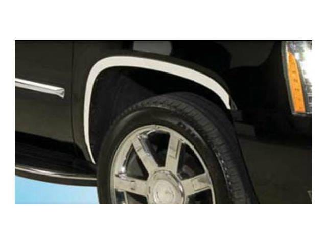 ESCALADE 4dr QAA Molded Stainless 4pcs Wheel Well Fender Trim WZ47256 thumbnail 4