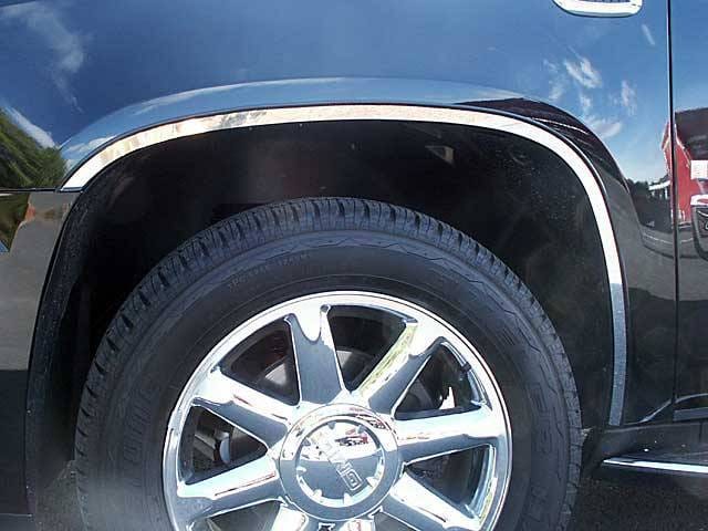GMC YUKON 4dr QAA Stainless 6pcs Wheel Well Accent WQ47295