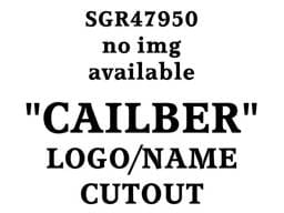DODGE CALIBER 4dr QAA Stainless 4pcs Graphic/Logo/emblem SGR47950