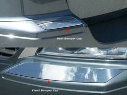 CHRYSLER PACIFICA 4dr QAA Stainless 4pcs Bumper Cap Trim BC47750