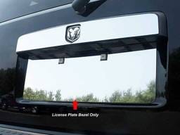 DODGE NITRO 4dr QAA Stainless 1pcs License Plate Bezel LP47940