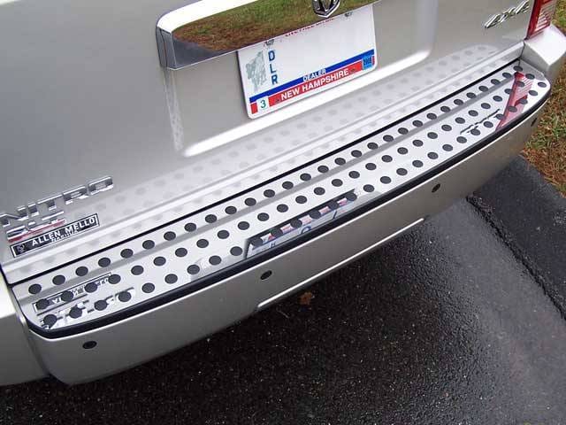 DODGE NITRO 4dr QAA Stainless 1pcs Rear Bumper Accent RB47940