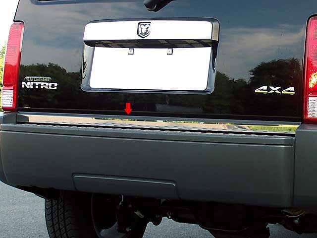 DODGE NITRO 4dr QAA Stainless 1pcs Rear Deck Accent RD47940
