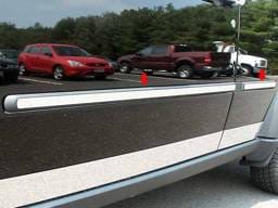 DODGE NITRO 4dr QAA Stainless 4pcs Rocker Panel Trim TH47941