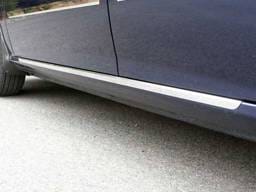 Fits Hyundai ELANTRA 4dr QAA Stainless 2pcs Rocker Panel Trim TH27340