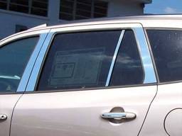 Fits Hyundai SANTA FE 4dr QAA Stainless 8pcs Pillar Trim PP27337