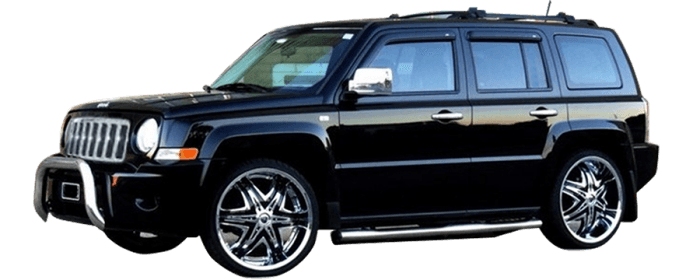 JEEP PATRIOT 4dr QAA Chrome ABS plastic 2pcs Mirror Cover MC47065 thumbnail 2