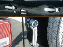 WRANGLER JK 4dr QAA Chrome ABS plastic 10pcs Door Handle Cover DH47085