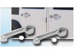 JEEP WRANGLER JK 2dr QAA Chrome ABS plastic 6pcs Door Handle Cover DH47090