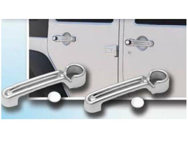 JEEP WRANGLER JK 2dr QAA Chrome ABS plastic 6pcs Door Handle Cover DH47090