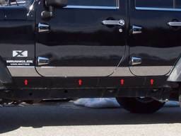 JEEP WRANGLER JK 4dr QAA Stainless 10pcs Rocker Panel Trim TH47086