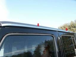 JEEP WRANGLER JK 4dr QAA Stainless 4pcs Roof Insert RI47085