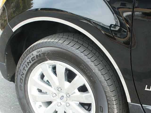 LINCOLN MKX 4dr QAA Stainless 4pcs Wheel Well Accent WQ47610 thumbnail 3