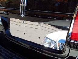 LINCOLN NAVIGATOR 4dr QAA Stainless 1pcs License Plate Bezel LP47655
