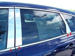 MAZDA CX-9 4dr QAA Stainless 8pcs Pillar Trim PP27727