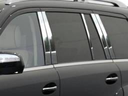 MERCEDES GL CLASS 4dr QAA Stainless 10pcs Pillar Trim PP27079