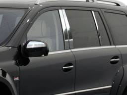 MERCEDES GL CLASS 4dr QAA Stainless 6pcs Pillar Trim PP27077