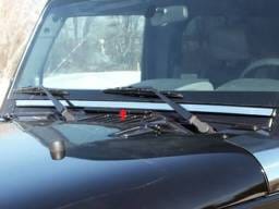JEEP WRANGLER JK 4dr QAA Stainless 1pcs Windshield Accent WT47085