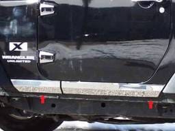 JEEP WRANGLER JK 2dr QAA Stainless 4pcs Rocker Panel Trim TH47090