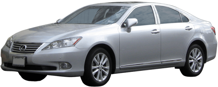 LEXUS ES350 4dr QAA Stainless 6pcs Pillar Trim PP27107 thumbnail 2