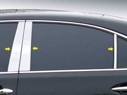 LEXUS LS460 4dr QAA Stainless 6pcs Pillar Trim PP27101