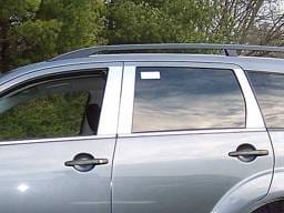 MITSUBISHI OUTLANDER 4dr QAA Stainless 6pcs Pillar Trim PP27011