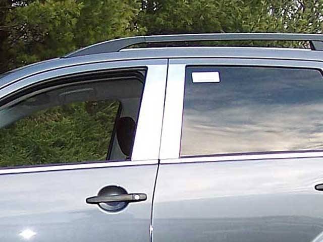 MITSUBISHI OUTLANDER 4dr QAA Stainless 4pcs Pillar Trim PP27010