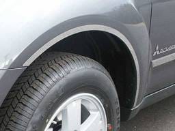 MITSUBISHI OUTLANDER 4dr QAA Stainless 4pcs Wheel Well Accent WQ27010