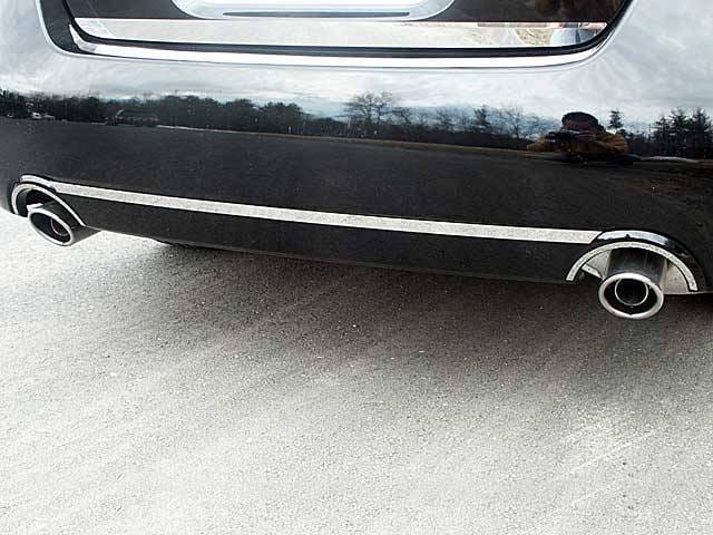 Fits Nissan ALTIMA 4dr QAA Stainless 3pcs Exhaust Trim ET27550