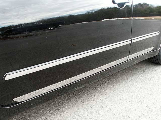 Fits Nissan ALTIMA 4dr QAA Stainless 4pcs Rocker Panel Trim TH27552